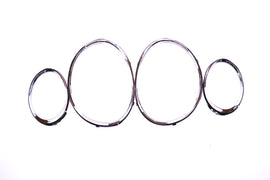 Bentley Gt Gtc chrome headlight rings 4pcs #2578