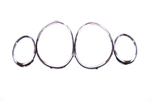 Load image into Gallery viewer, Bentley Gt Gtc chrome headlight rings 4pcs #2578