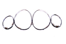 Load image into Gallery viewer, Bentley Gt Gtc chrome headlight rings 4pcs #2578