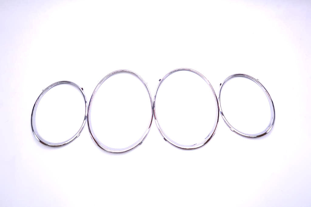 Bentley Flying Spur chrome headlight rings 4pcs #2583