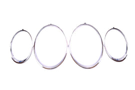 Bentley Gt Gtc chrome headlight rings 4pcs #2588