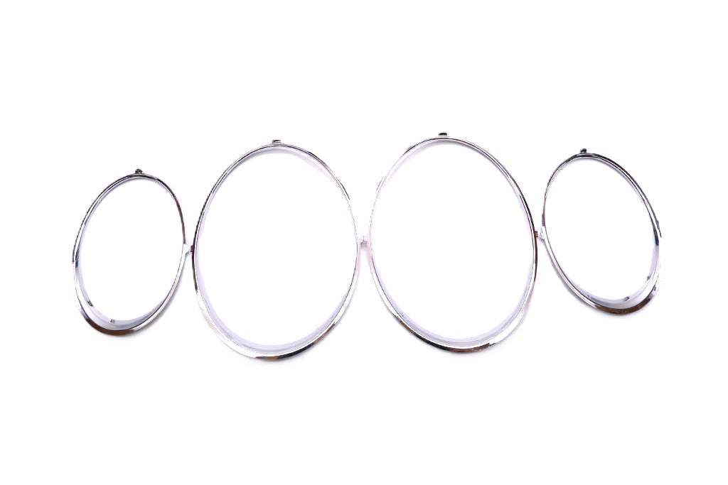 Bentley Gt Gtc chrome headlight rings 4pcs #2588