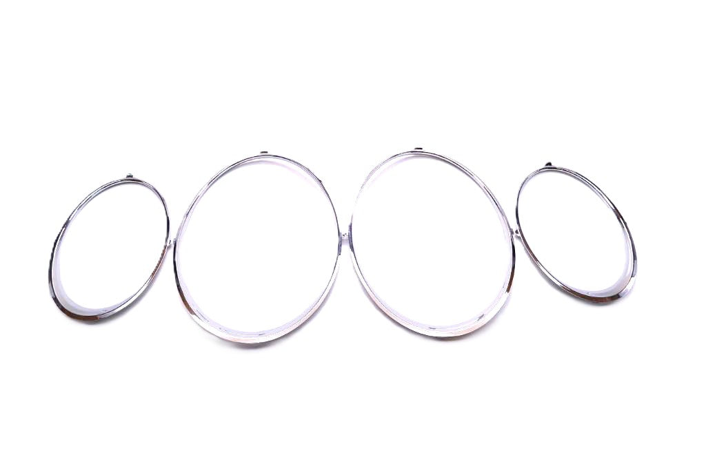 Bentley Gt Gtc chrome headlight rings 4pcs #2588