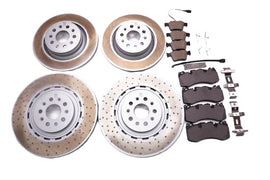 Maserati Levante S Modena front rear brake pads rotors TopEuro #2678