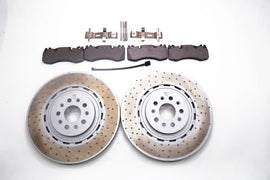 Maserati Levante S Modena front brake pads rotors TopEuro #2680