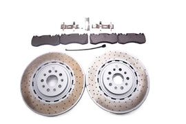Maserati Levante S Modena front brake pads rotors TopEuro #2680