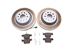 Maserati Levante rear brake pads and rotors TopEuro #2683