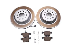Maserati Levante rear brake pads and rotors TopEuro #2683