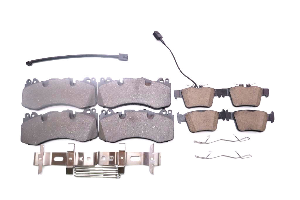 Maserati Levante S Modena front rear brake pads rotors TopEuro #2678