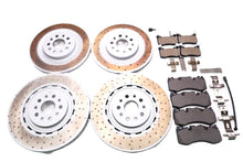 Load image into Gallery viewer, Maserati Ghibli 3.8 Trofeo front rear brake pads rotors TopEuro #2689
