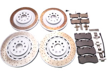 Load image into Gallery viewer, Maserati Ghibli 3.8 Trofeo front rear brake pads rotors TopEuro #2689