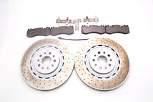 Load image into Gallery viewer, Maserati Ghibli 3.8 Trofeo front brake pads &amp; rotors Low Dust TopEuro #2691