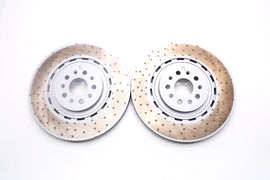Maserati Ghibli 3.8 Trofeo front brake disc rotors 2pcs TopEuro #2692