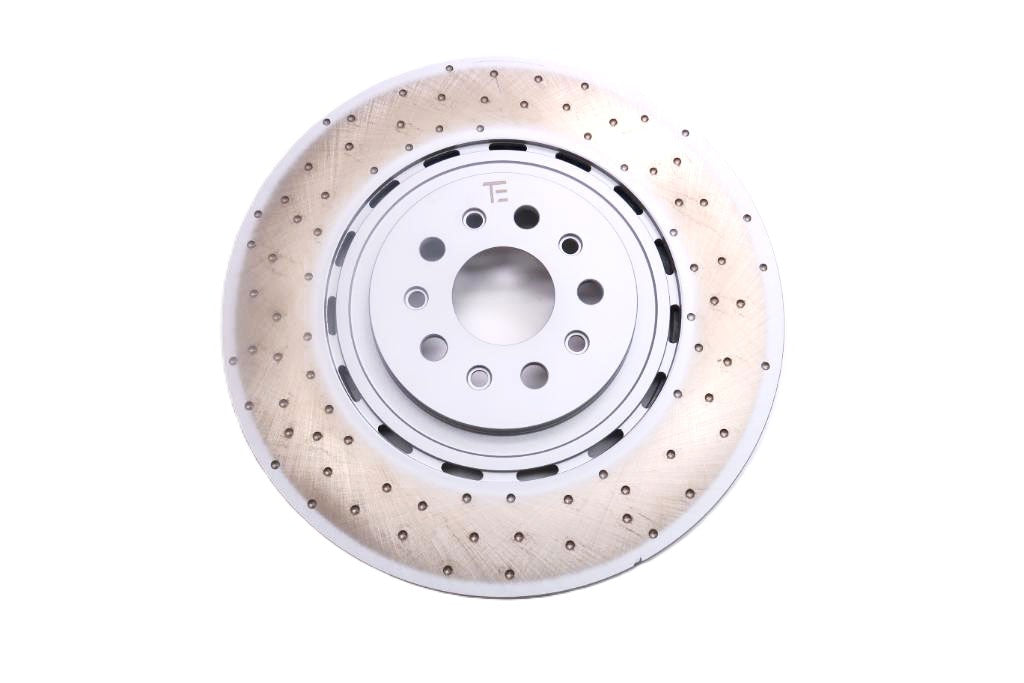 Maserati Ghibli 3.8 Trofeo front rear brake pads rotors TopEuro #2689