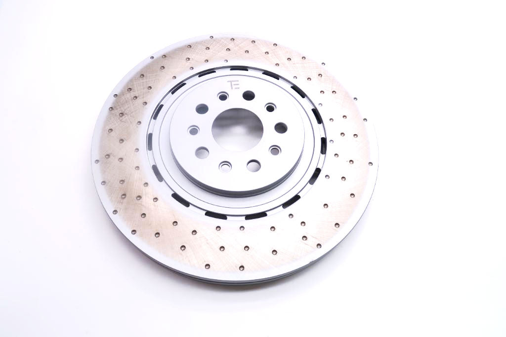 Maserati Levante rear brake disc rotors 2pcs TopEuro #2684