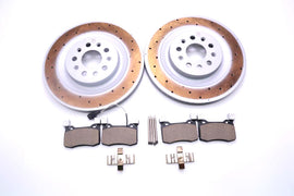 Maserati Ghibli 3.8 Trofeo rear brake pads rotors TopEuro #2694