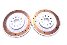 Load image into Gallery viewer, Maserati Ghibli 3.8 Trofeo rear brake disc rotors 2pcs TopEuro #2695