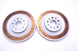 Maserati Ghibli 3.8 Trofeo rear brake disc rotors 2pcs TopEuro #2695