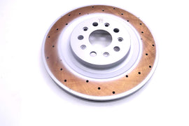 Maserati Ghibli 3.8 Trofeo rear brake disc rotor 1pc TopEuro #2696