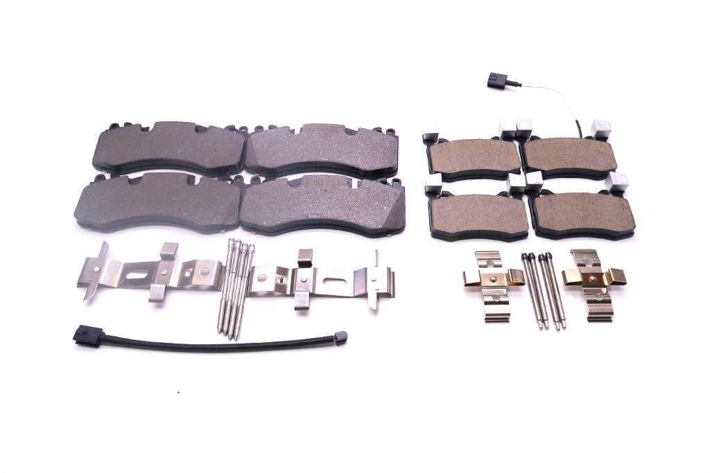 Maserati Ghibli 3.8 Trofeo front rear brake pads rotors TopEuro #2689