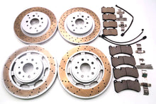 Load image into Gallery viewer, Maserati GranTurismo Gran Turismo Gt front rear brake pads rotors TopEuro #2531
