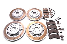 Load image into Gallery viewer, Maserati GranTurismo Gran Turismo Gt front rear brake pads rotors TopEuro #2531