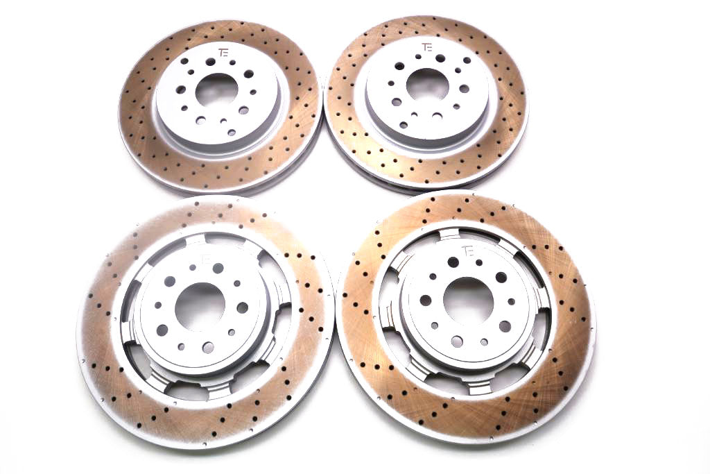 Maserati GranTurismo Gran Turismo Gt front rear brake disk rotors TopEuro #2532