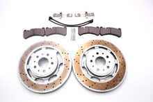 Load image into Gallery viewer, Maserati GranTurismo Gran Turismo Gt front brake pads rotors TopEuro #2533