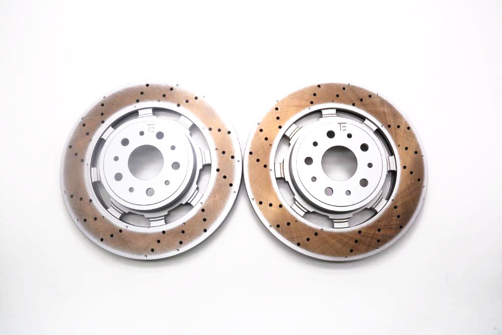 Maserati GranTurismo Gran Turismo Gt front brake disk rotors TopEuro #2534