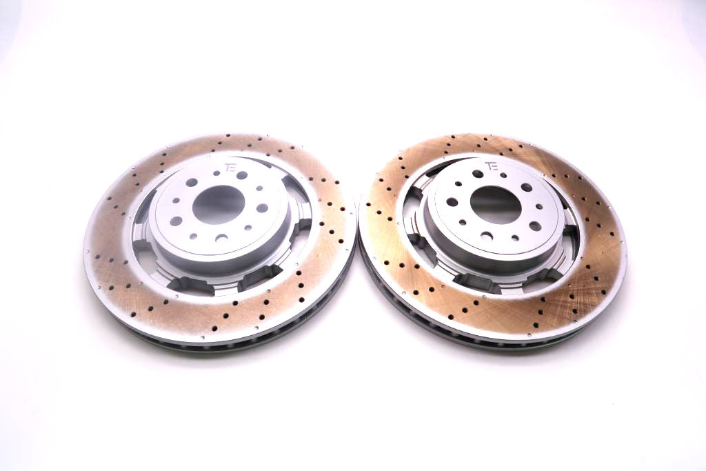 Maserati GranTurismo Gran Turismo Gt front brake disk rotors TopEuro #2534