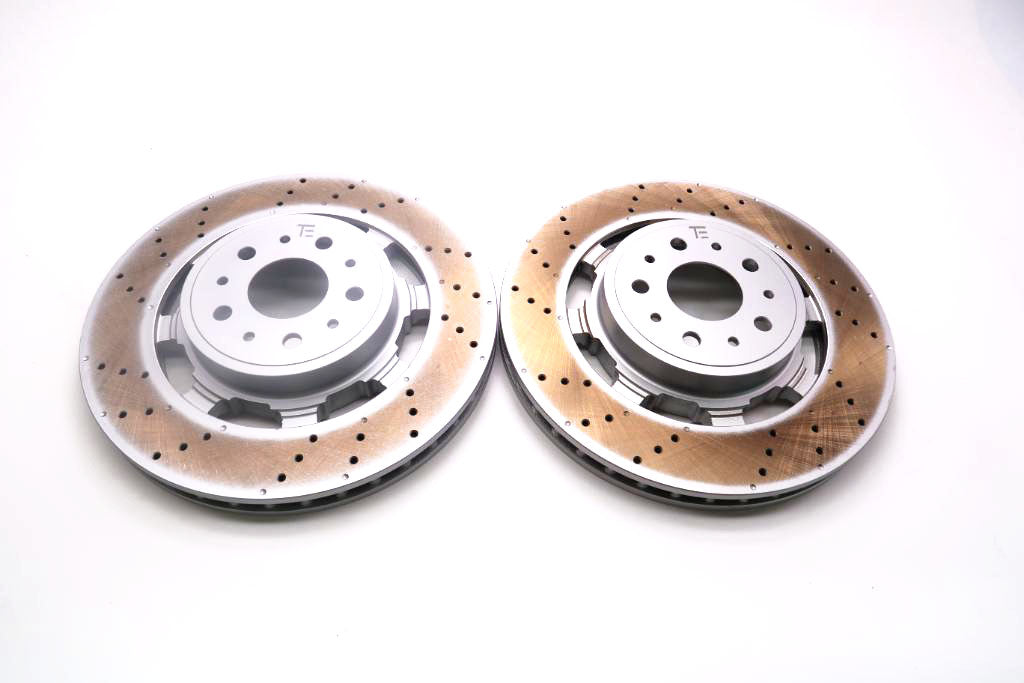 Maserati GranTurismo Gran Turismo Gt front brake disk rotors TopEuro #2534