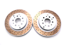 Load image into Gallery viewer, Maserati GranTurismo Gran Turismo Gt rear brake disk rotors TopEuro #2537