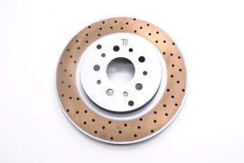 Maserati GranTurismo Gran Turismo Gt rear brake disk rotor 1pc TopEuro #2538