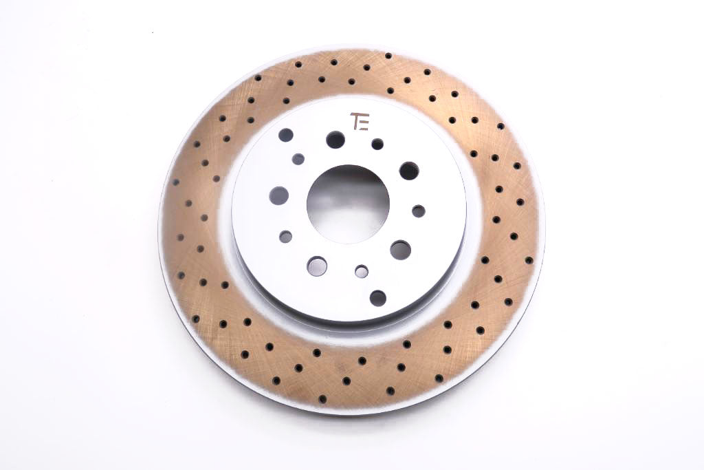 Maserati GranTurismo Gran Turismo Gt rear brake pads rotors TopEuro #2536