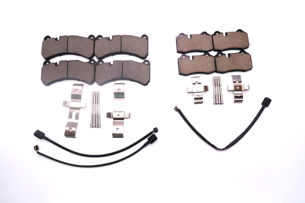 Maserati GranTurismo Gran Turismo Gt front rear brake pads low dust TopEuro #2539