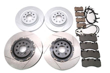 Load image into Gallery viewer, Aston Martin V8 Vantage front rear brake pads &amp; rotors TopEuro #2611