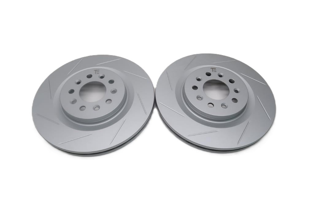 Aston Martin V8 Vantage rear brake disc rotors 2pcs TopEuro #2616
