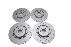 Mercedes E63 AMG S front & rear brake disc rotors TopEuro #2624