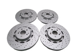 Mercedes E63 AMG S front & rear brake disc rotors TopEuro #2624