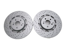 Load image into Gallery viewer, Mercedes E63 AMG S front brake disc rotors 2pcs TopEuro #2626
