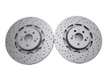 Load image into Gallery viewer, Mercedes E63 AMG S front brake disc rotors 2pcs TopEuro #2626