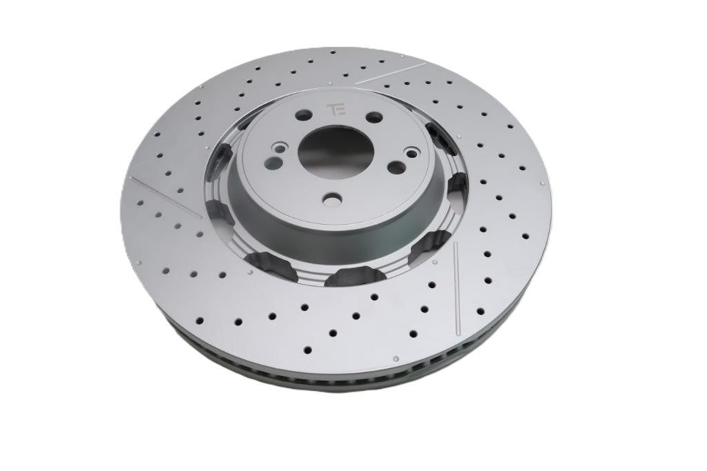 Mercedes E63 AMG S front brake pads & rotors TopEuro #2625