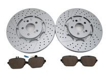 Load image into Gallery viewer, Mercedes E63 AMG S rear brake pads &amp; rotors TopEuro #2628
