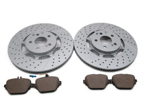 Load image into Gallery viewer, Mercedes E63 AMG S rear brake pads &amp; rotors TopEuro #2628