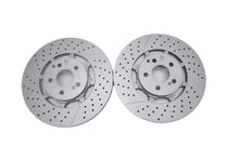 Load image into Gallery viewer, Mercedes E63 AMG S rear brake disc rotors x2 pcs TopEuro #2629