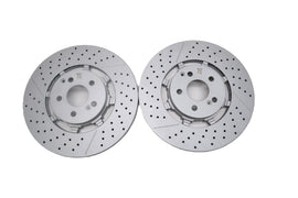 Mercedes E63 AMG S rear brake disc rotors x2 pcs TopEuro #2629