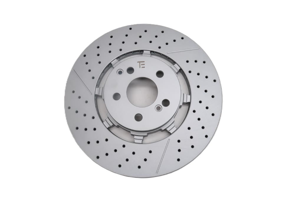 Mercedes E63 S AMG front rear brake pads & rotors TopEuro #2622