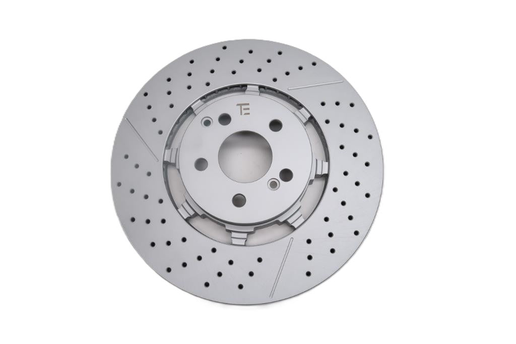 Mercedes E63 AMG S rear brake disc rotors x2 pcs TopEuro #2629