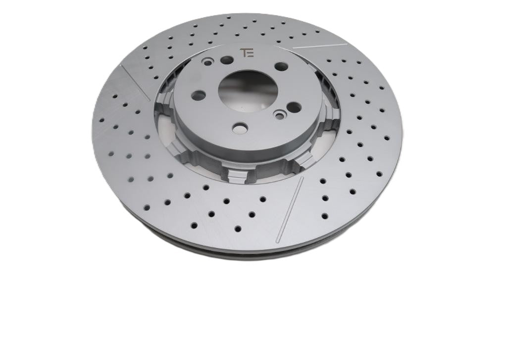Mercedes E63 S AMG front rear brake pads & rotors TopEuro #2622