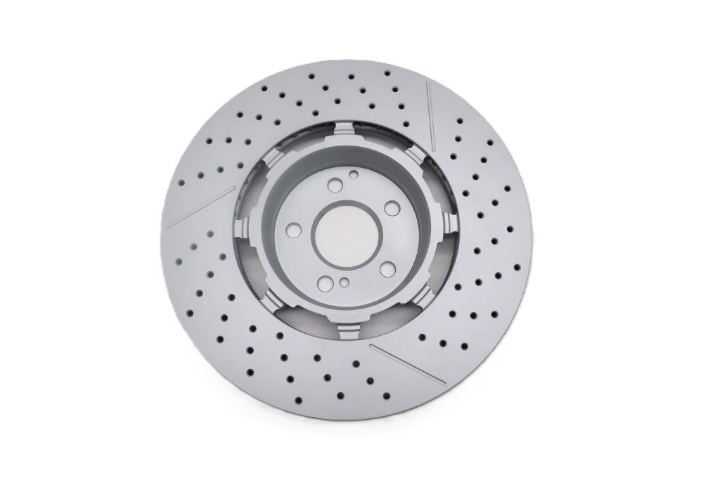 Mercedes E63 AMG S front & rear brake disc rotors TopEuro #2624